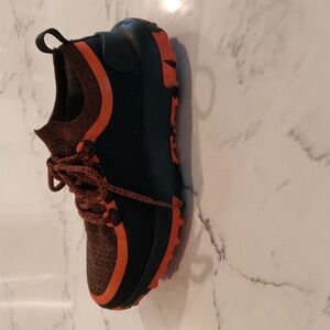 Allbirds Womens Trail Runners SWT Shoes Sneakers Black Orange